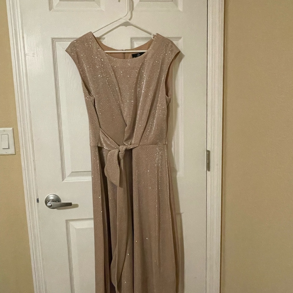 Ronni Nicole Evenings mauve dress. Size 14